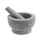 CLASSICA GRANITE MORTAR AND PESTLE - SIZE: 15CM