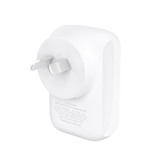 BELKIN Boost Charge Dual Wall Charger 42W - White (WCB009auWH)
