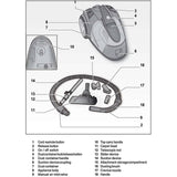 AIRFLO BAGLESS 2400W VACUUM CLEANER 2WITH WASHABLE HEPA FILTER