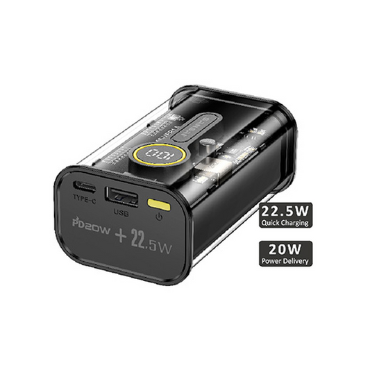 SANSAI PORTABLE POWER BANK – 10000MAH