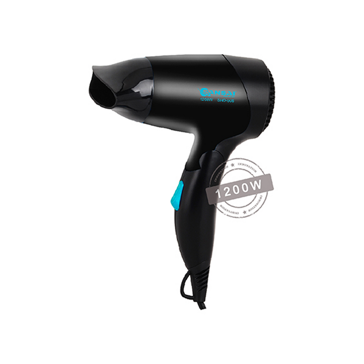 Sansai Travel Hair Dryer red and black - Randomly selected