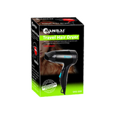 Sansai Travel Hair Dryer red and black - Randomly selected