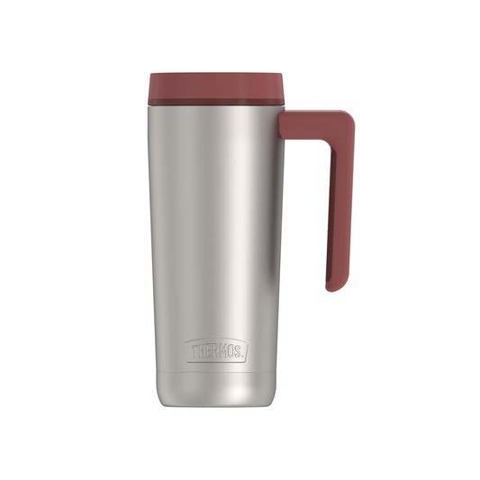 THERMOS GUARDIAN VACUUM INSULATED TUMBLER 355ML STAINLESS STEEL WITH ROSEWOOD RED