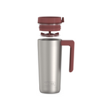 THERMOS GUARDIAN VACUUM INSULATED TUMBLER 355ML STAINLESS STEEL WITH ROSEWOOD RED