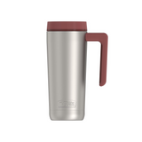 THERMOS GUARDIAN VACUUM INSULATED TRAVEL MUG 530ML STAINLESS STEEL WITH ROSEWOOD RED