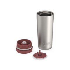 THERMOS GUARDIAN VACUUM INSULATED TUMBLER 530ML STAINLESS STEEL WITH ROSEWOOD RED