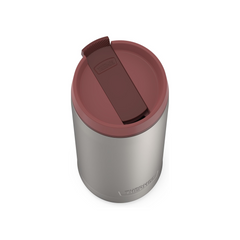 THERMOS GUARDIAN VACUUM INSULATED TUMBLER 530ML STAINLESS STEEL WITH ROSEWOOD RED