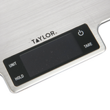 TAYLOR PRO LARGE PLATFORM STAINLESS STEEL DIGITAL KITCHEN SCALE 10KG