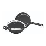 SWISS DIAMOND XD DUO SET - 24CM FRY AND 24CM ROUND CASSEROLE