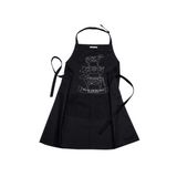 TRAMONTINA 3PC POLYWOOD CHURASCO BBQ SET WITH CASE AND APRON