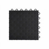 Giantz Garage Floor Tiles Interlocking PP Flooring 25PCS 30x30cm Black