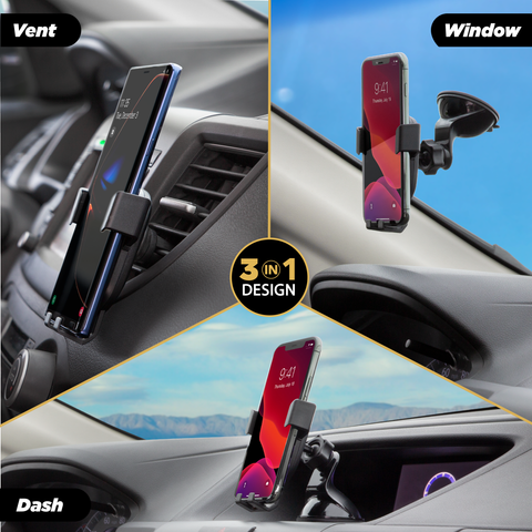 SCOSCHE "GRAVITYDROP3-IN-1 WINDOW / DASH & VENT MOUNT KIT"