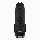 Everfit Golf Travel Bag Flight Cover Foldable Soft Case Wheels Black