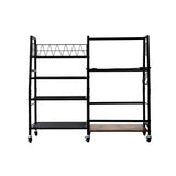 Everfit Golf Bag Storage Rack Golf Organizer Hold 1 Bags 4 Shelves