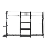 Everfit Golf Bag Storage Golfing Equipment Rack Holds 2 Bags 16 Clubs