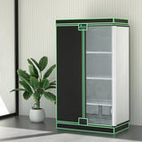 Green Fingers Grow Tent 100x60x180cm 4 Tiers Kits Hydroponics Indoor Grow System