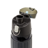 THERMOS 530ML VACUUM INSULATED HYDRATION BOTTLE WITH HYGIENIC FLIP LID MIDNIGHT BLUE