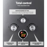 Devanti Portable Gas Water Heater LPG System Grey