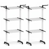 Artiss 2X Clothes Drying Rack 173cm Coat Airer Hanger Foldable