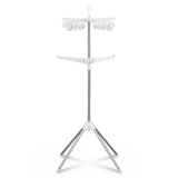 Artiss Clothes Rack Airer 2 Tier Rotatable Hanger Foldable
