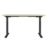 Artiss Standing Desk Motorised Dual Motor White Oak 140CM