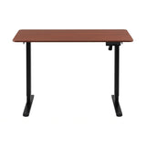 Artiss Electric Standing Desk Height Adjustable Table 120cm Walnut Black