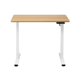 Artiss Standing Desk Electric Adjustable Ergonomic Office Table 100cm Oak