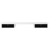 Artiss Standing Desk Desktop Storage Rack Shelf Removable Bookshelf Drawer 120cm