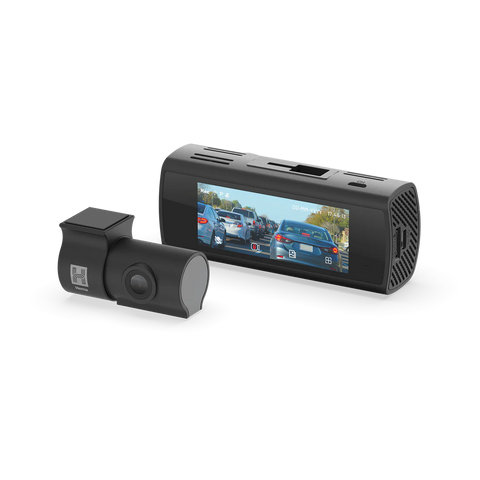 HM-DVR22 4K UHD Front Dash Camera and 1080p Rear Camera With 3.2” IPS Screen, Built-in GPS, and Wi-Fi