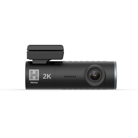 2K QHD Discreet Barrel Dash Camera and 1080p Rear Camera With Built-in GPS and Wi-Fi