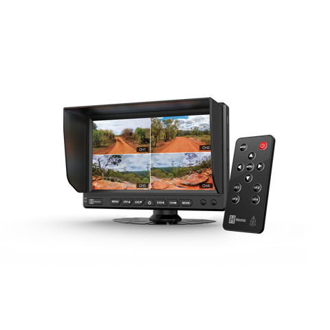 HM-MNT 7” AHD 4-Channel Display Monitor