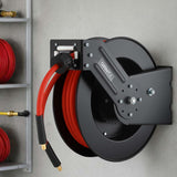 Giantz Air Hose Reel 3/8 IN x 15m Retractable Air Hose 300PSI