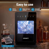 Devanti Ice Maker 5cm Large Ice Cubes Countertop Machine 150pcs/24h for Home