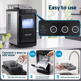 Devanti Ice Maker Ice Slim Compact Countertop Machine 12KG/24H for Home