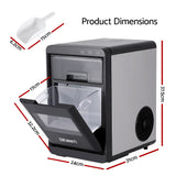 Devanti nugget ice maker 20kg chewable nugget ice self-cleaning countertop