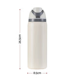 Everfit 950ML Insulated Water Bottle with Straw Stainless Steel Drink Bottle