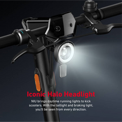 NIU ELECTRIC KICK SCOOTER KQI3 SPORT BLACK (GRADE A - REFURB)