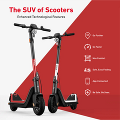 NIU ELECTRIC KICK SCOOTER KQI3 SPORT BLACK (GRADE A - REFURB)