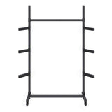 Weisshorn Kayak Storage Rack 3-Tier Canoe SUP Paddleboard Garage 80kg Casters