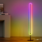 Artiss RGB LED Floor Lamp Remote Control Corner Light Stand Gaming Room 118CM