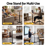 Artiss Floor Podium Stand 78-127CM Height Adjustable Portable Laptop Desk