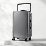 Wanderlite 28" Wide Handle Luggage Suitcase Travel TSA Lock Anthracite Grey