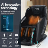 Livemor 4D Massage Chair Recliner SL Track Full Body Zero Gravity Massager Heated AI Body Scan REILY