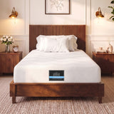 Giselle 25cm Single Hybrid Mattress Soft Knitted Fabric Edge Support Gel Foam