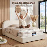 Giselle 20cm Firm Single Mattress Pocket Spring for Bedroom or Guest Room