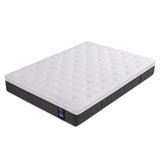 Levitex King Mattress Lumbar Support, 5-Zone Pocket Springs & 2-Row Hardened Edges for Deep Sleep, Cooling Gel Memory & Egg-Crate Foam