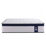 Levitex 35CM Double Mattresses Gel Memory Foam and 7-Zone Ergonomic Pocket Spring, Anti-Roll Dual-Row Edge, Undisturbed Deep Sleep For Restless Couples, Triple Cooling System