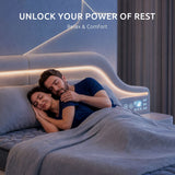 Levitex 25 cm Hybrid Pocket Spring Mattress Firm with 4cm Egg Crate Foam for Deep Sleep Bamboo Charcoal Fabric King