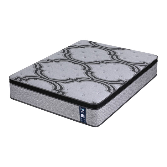 Levitex 5-Zone Pocket Spring Mattress with Latex & Memory Foam 7.5 Firm Hybrid Mattress for Extra Lumbar & Shoulder Support 34 cm Thickness Double