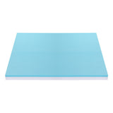 Giselle 8cm Memory Foam Mattress Topper Gel Dual Layer Foam Bamboo King